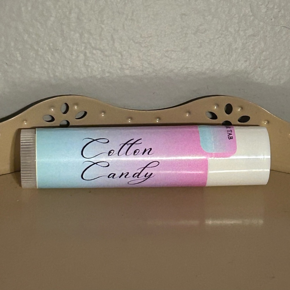 Cotton Candy Handmade Lip Balm